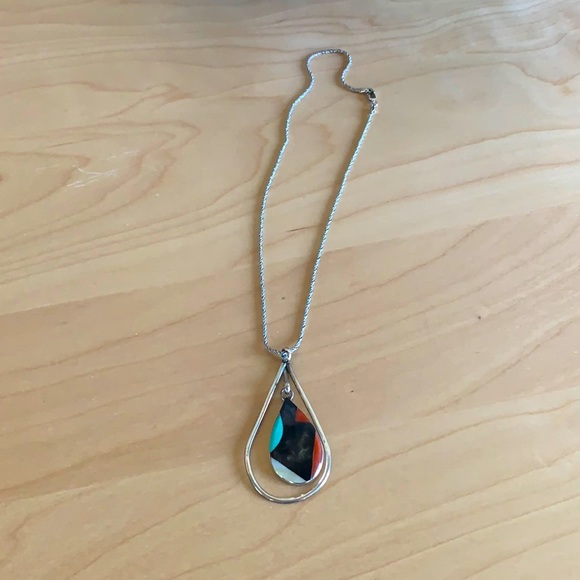 zuni Jewelry - Native American Zuni Pendant